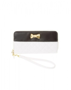 Claire's Black and White Wallet 76869