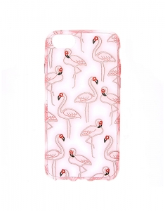 Claire's Neon Flamingo Phone Case 22049