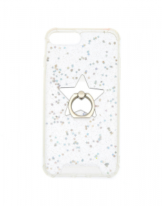 Claire's Iridescent Star Ring Stand Phone Case 11140