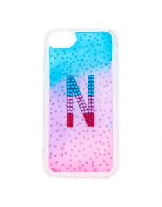 Claire's Ombre Star Initial Phone Case - N 65082
