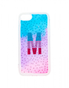 Claire's Ombre Star Initial Phone Case - M 65066