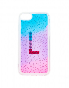 Claire's Ombre Star Initial Phone Case - L 64984