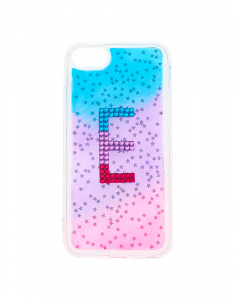 Claire's Ombre Star Initial Phone Case - E 64918