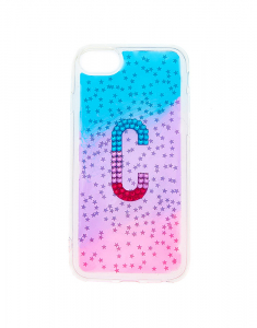 Claire's Ombre Star Initial Phone Case - C 64917