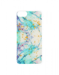 Claire's Marble Gold Flake Phone Case 6795