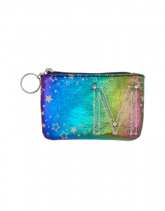 Claire's Rainbow Star Studded Initial Coin Purse - M 76062