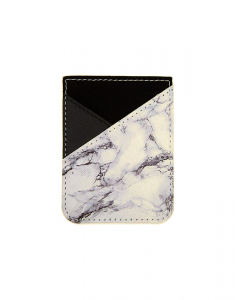 Claire's Marble Stick On Card Pocket 19593