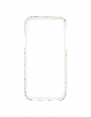 Claire's Iridescent Stone Studded Phone Case 37561