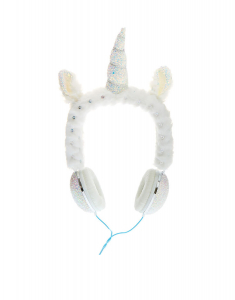 Claire's Glitter Unicorn Headphones 53075