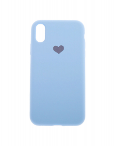 Claire's Baby Blue Heart Phone Case 67940