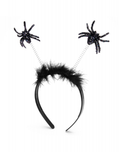Claire`s Halloween Spider Glitter Deely Bopper Headband 73728