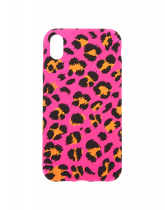 Claire`s Neon Pink Leopard Print Phone Case 51894