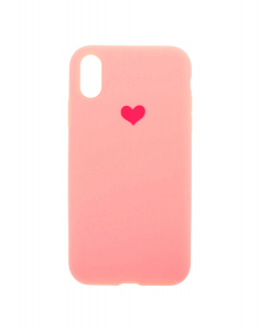 Claire`s Pink Heart Phone Case 53176