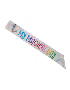 Claire`s My Magical Day Birthday Sash 16485