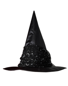 Claire`s Black Celestial Witch Hat 3277