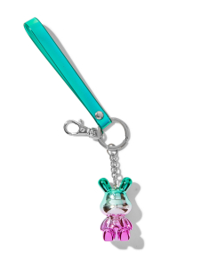 Claire’s Chrome Pink and Green Ombre Bunny 75129