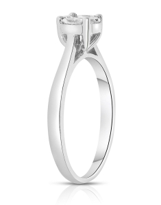 inel de logodna aur 18 kt bouquet cu diamante RG097743-118-W