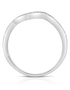 inel argint 925 si cubic zirconia TR6719-RG-W
