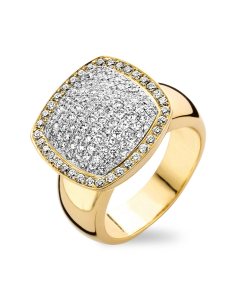 inel Tirisi Jewelry Milano aur 18 kt cu diamante TR9625D-Y