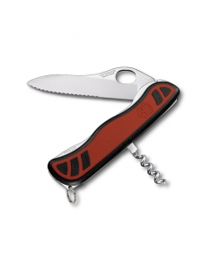 briceag Victorinox Swiss Army Knvies Sentinel One Hand Red/Black 0.8321.MWC