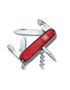 briceag Victorinox Swiss Army Knvies Spartan Red Translucent 1.3603.T