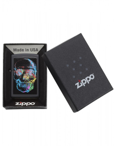 Bricheta Zippo Colorful Skull 28042