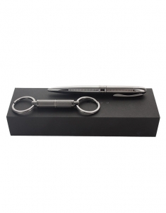 Hugo Boss Ballpoint Pen Keychain Set HPBK662D
