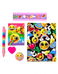 Claire's Emoticon Stationery Set 65660