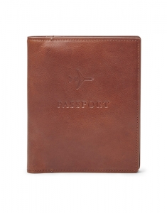 Fossil Leather RFID Passport Case MLG0358222