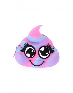 Claire's Emoji Poop Jelly Coin Purse 17736