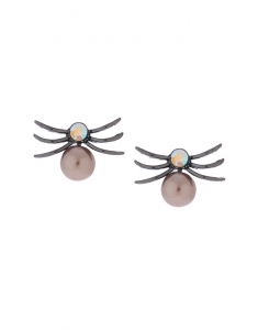 Claire's Pearl Spider Stud Earrings 3075