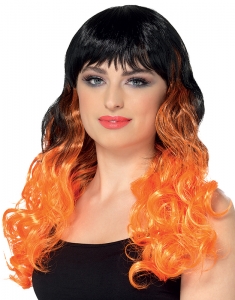 Claire's Ombre Witch Wig - Orange 97437