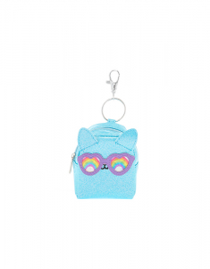Claire's Cam the Cat Mini Backpack Keychain 63456