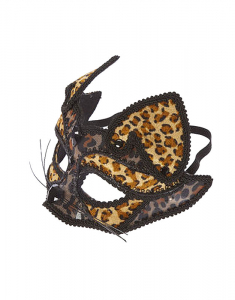 Claire's Leopard Print Halloween Mask 97040