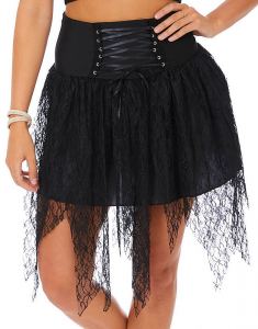 Claire's Witch Lace Up Tutu 31932
