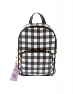 Claire's Gingham Print Small Backpack 39163
