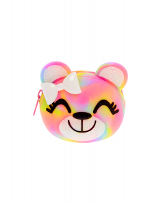 Claire`s Sugar the Bear Rainbow Jelly Coin Purse 49323