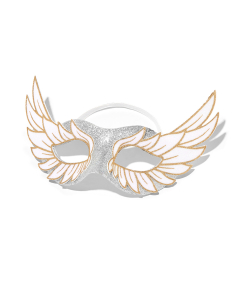 Claire`s White Angel Wings Mask 5839