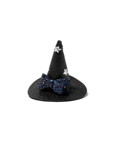 Claire`s Glittery Black Witch Hat Hair Clip 7410