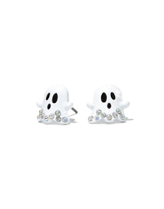 Claire`s Embellished Ghost Stud Earrings 10098