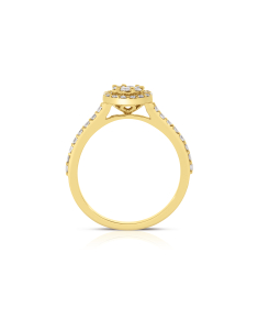 inel de logodna Bijuterie Aur Engagement RG100568-214-Y