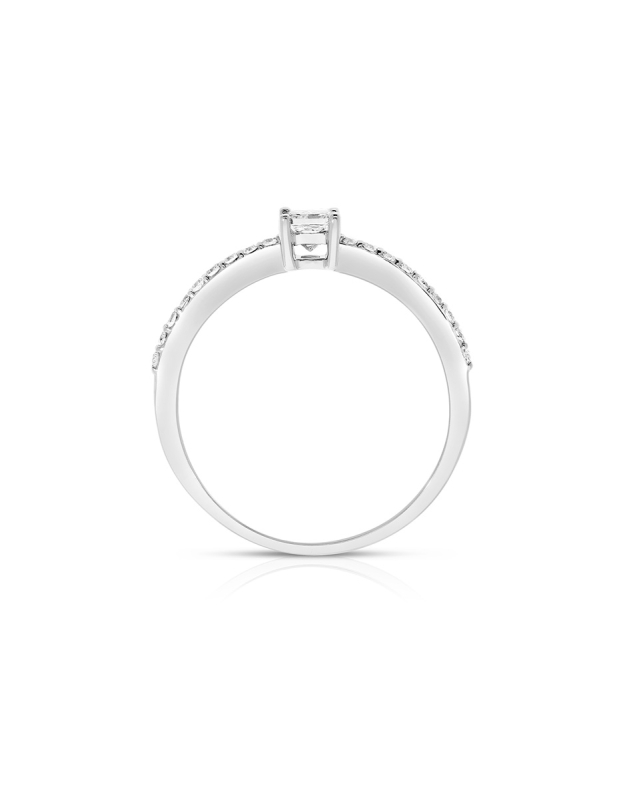 inel de logodna Bijuterie Aur Engagement RG101686-114-W