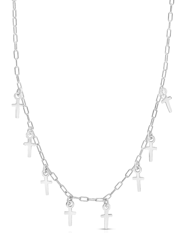 Coliere Argint 925 Cruce CLRG6027-RH