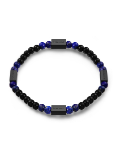 bratara Police Urban Color Onyx and Lapis lazuli beads PEAGB0001305