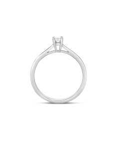 inel de logodna aur 14 kt solitaire cu diamant RG097462-20-114-0.21CT