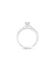 inel de logodna aur 14 kt solitaire cu diamant RG097462-40-114-W