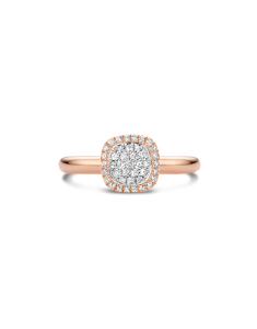 inel Tirisi Jewelry Milano Sweeties aur 18 kt cu diamante TR9632D-P