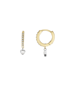 cercei Fossil Sadie Tokens Of Affection Hoops JF04358998