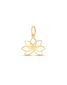 aur 14 kt floare de lotus 