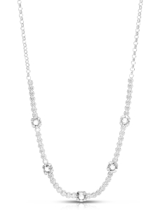 colier argint 925 semi tennis cu cristale 32533AG-RH-C